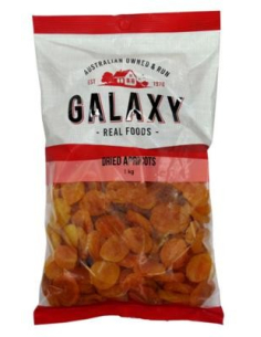 Apricots Dried Galaxy 1kg x 1