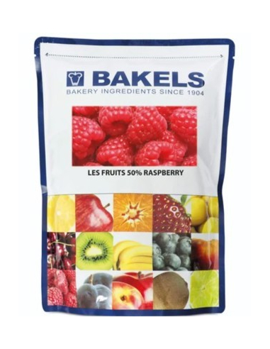 Bakels Pie Filling Les Fruits 50% Raspberry 1kg x 1