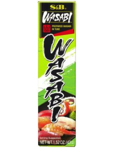 S&b Wasabi Tube 43g x 1