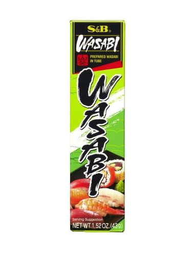 S&b Wasabi Tube 43g x 1