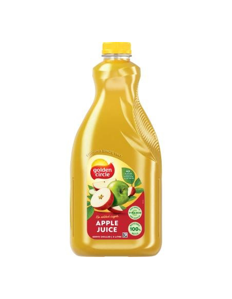 Golden Circle Juice Apple 100% Pet 2ltr x 1