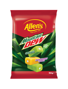 Allens Moutain Dew Chews 150g x 12