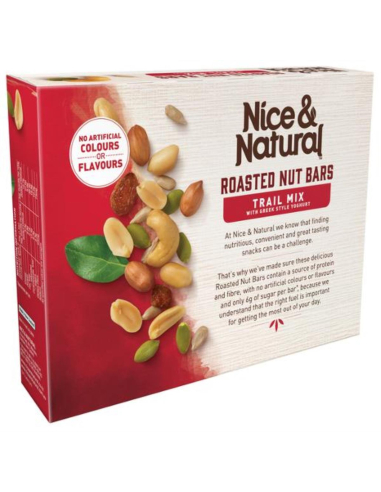 Nice & Natural Trail Mix Nut Bar 192g x 8