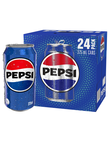 Pepsi Cola Soft Drink 375ml x 24