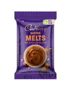 Cadbury Cook Chocolate Milk Melts 225g x 1