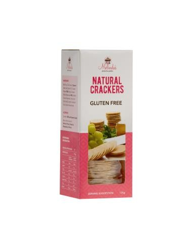 Melinda's Biscuits Water Crackers Natural Gluten Free 125g x 1
