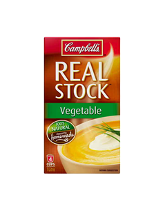 Campbells Stock Real Beef Salt Reduced 1ltr x 1