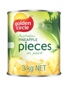 Golden Circle Pineapple Pieces In Juice 3kg x 1