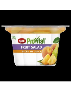 Spc Provital Snack Pack Fruit Salad In Natural Juice 120g x 24