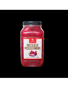 Sandhurst Onions Pickled Red Sliced 2.1kg x 1