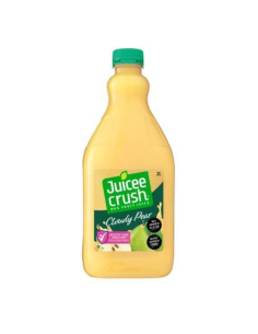 Juicee Crush Juice Cloudy Pear 99% 2ltr x 1