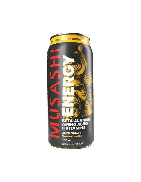 Musashi Energy Drink Mango 500ml x 12