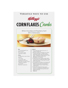 Kellogg's Corn Flakes Crumbs 300g x 1 2