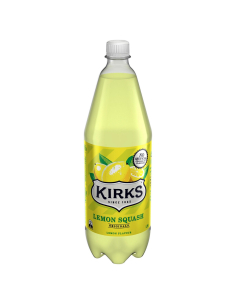 Kirks Flavours Soft Drink Lemon Squash Pet 1.25ltr x 1
