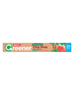 Multix Greener Plant Based Cling Wrap 20m x 12