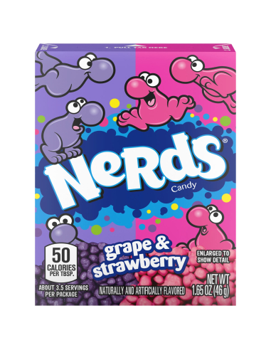 Nerds Confectionery Grape Strawberry 46g X 24