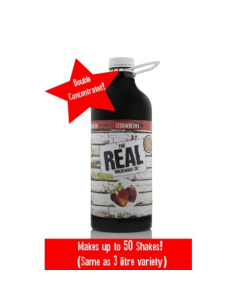 The Real Milk Shake Company Topping Strawberry Milkshake 1.5ltr x 1