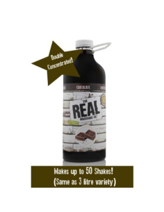 The Real Milk Shake Company Topping Chocolate Milkshake 1.5ltr x 1