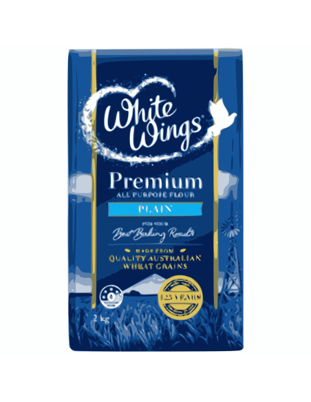 White Wings Plain Flour 2kg x 1
