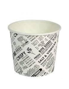 Capri Hot Chip Cups 8oz 50 Pack x 1