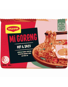 Maggi Fusion Hot & Spicy Noodles 5 Pack 73g x 6