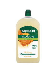 Palmolive Naturals Nourishing Milk & Honey Handwash 1ltr x 3