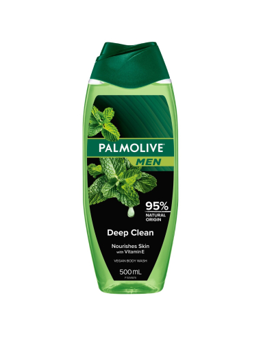 Palmolive Shower Gel Deep Clean Mens 500ml x 1