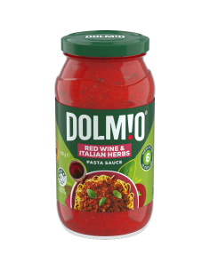 Dolmio Pasta Sauce Red Wine And Italian Herb 500g x 1