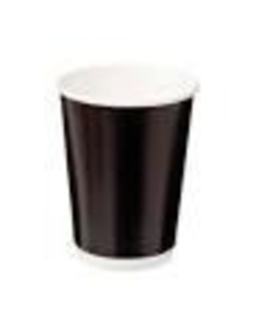 Cast Away Hot Cup Paper Dimple Black 19oz 460ml 20 Pack x 1
