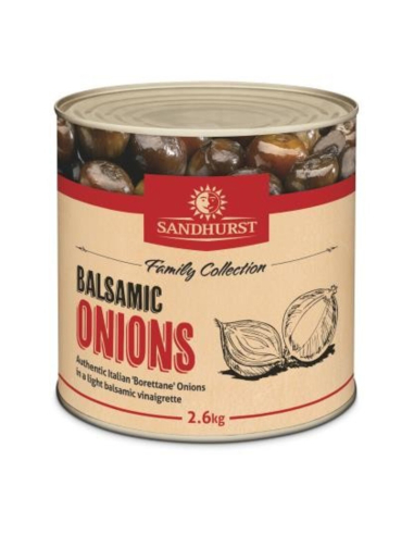 Sandhurst Onions Balsamic Borettane (1.4kg D/w) 2.6kg x 1