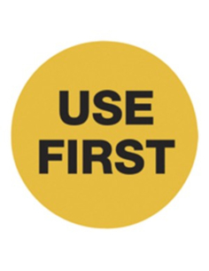 Fildes Labels Removable 40mm Use First 500 Pack x 1