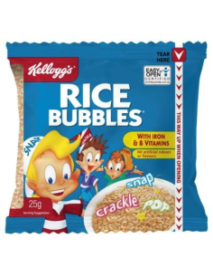 Kelloggs Rice Bubbles Sachets 25g x 30