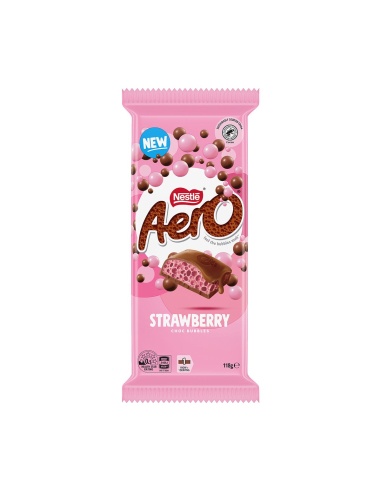 Aero Strawberry Block 118g x 12