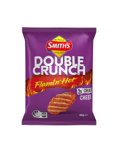 Smiths Double Crunch Flaming Hot Cheese 80g x 12