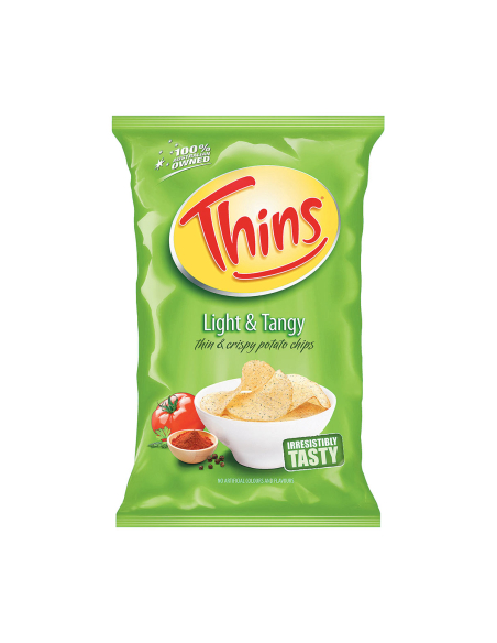 Thins Light & Tangy 90g x 12