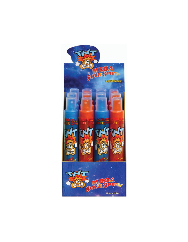 Tnt Mega Sour Spray 110ml x 12