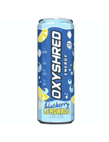 Oxyshred Energy Blueberrry Lemonade 355ml x 12