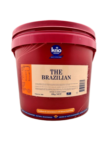 Krio Krush Seasoning The Brazilian Gluten Free 8kg x 1