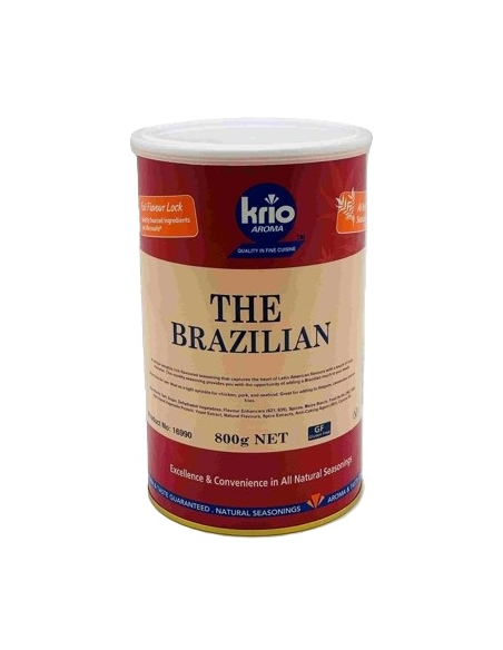 Krio Krush Seasoning The Brazilian Gluten Free 800g x 12
