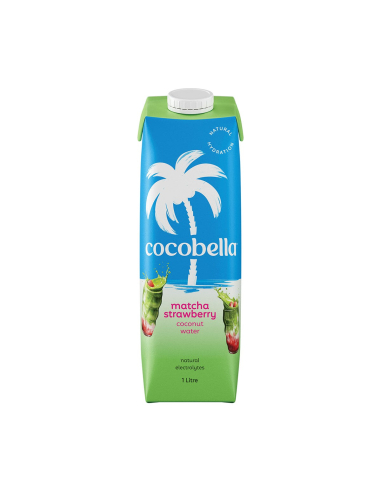 Cocobella Matcha Strawberry 1ltr x 6