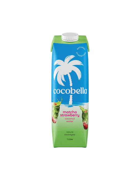Cocobella Matcha Strawberry 1ltr x 6