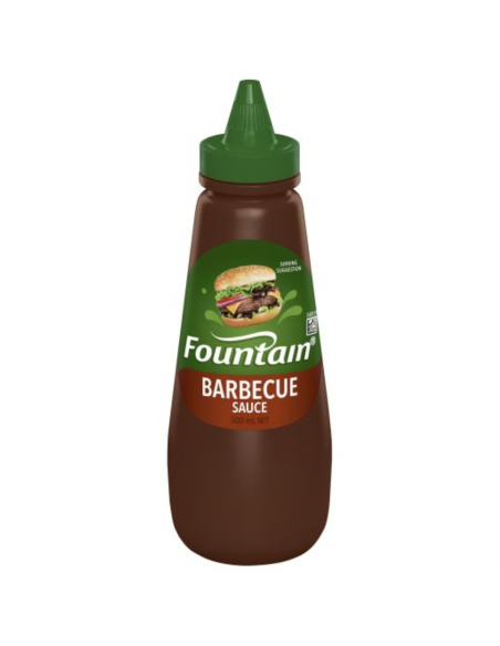 Fountain Squeeze Bbq 500ml x 1