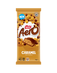 Aero Caramel Block 118g x 12