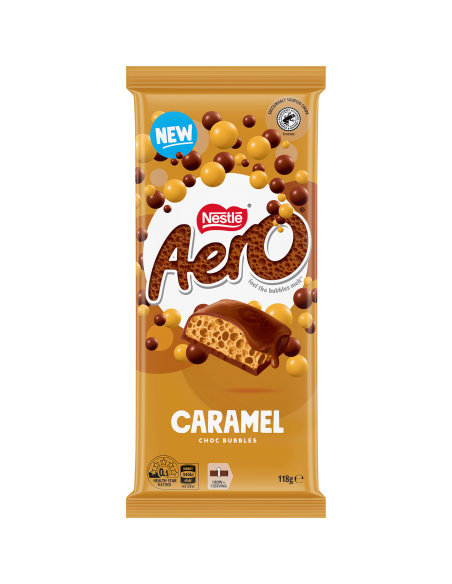 Aero Caramel Block 118g x 12