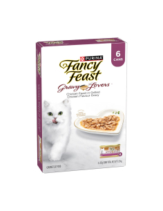 Fancy Feast Gravy Lovers Chicken 6 Pack 85g x 1