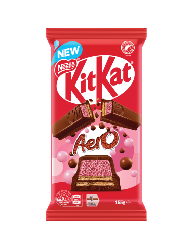Kitkat Aero Strawberry 155g x 13