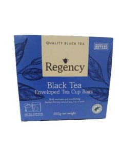 Regency Tea Tea Cup Bags Envelope Regency Tea x 100