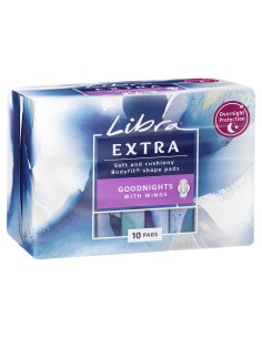 Libra Pads Goodnight 10 Pack x 1