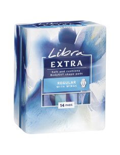 Libra Pads Wing Regular 10 Pack x 1