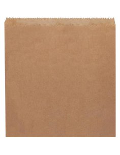 Cast Away Flat Brown Paper Bag No2 Flat 250 by 165 mm x 500